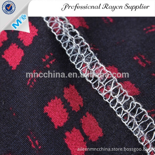 120D*30S rayon viscose fujet printed fabric